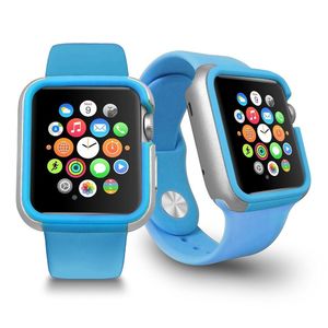 Чехол Ozaki O!coat-Shockband синий для Apple Watch 38мм