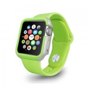 Чехол Ozaki O!coat-Shockband зеленый для Apple Watch 38мм