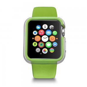Чехол Ozaki O!coat-Shockband зеленый для Apple Watch 42мм