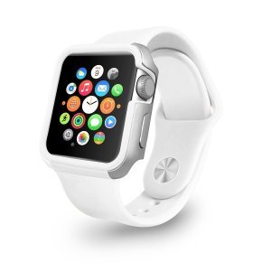 Чехол Ozaki O!coat-Shockband белый для Apple Watch 38мм