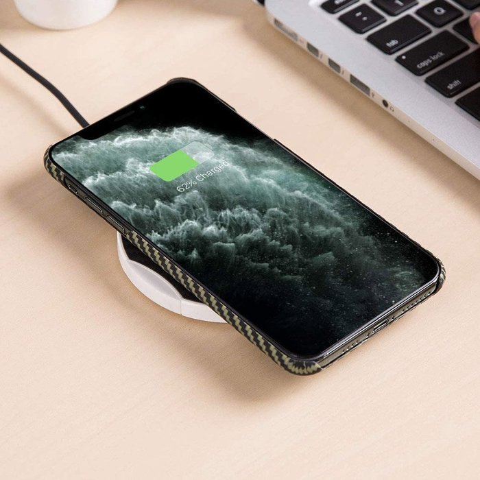 Чехол Pitaka MagEZ черный+желтый для iPhone 11 Pro Max Чехол Pitaka MagEZ черный+желтый для iPhone 11 Pro Max