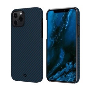 Pitaka MagEZ Case Twill Black/Blue для iPhone 12 Pro Max (KI1208PM)