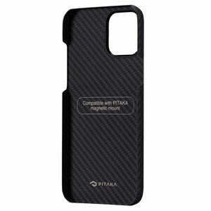 Pitaka MagEZ Case Twill Black/Grey для iPhone 12 Pro Max (KI1201PM)