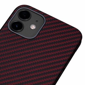 Pitaka MagEZ Case Twill Black/Red для iPhone 12 mini (KI1203)