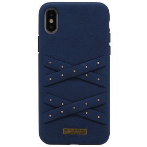 Чехол Polo Abbott синий для iPhone X/XS