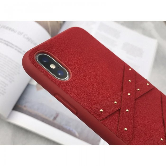 Чохол Polo Abbott червоний для iPhone X/XS