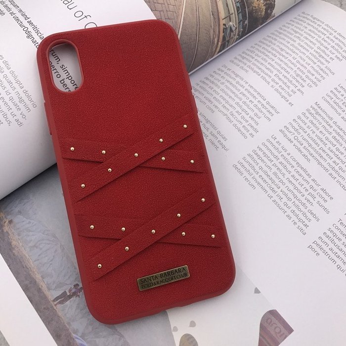 Чохол Polo Abbott червоний для iPhone XS Max Чохол Polo Abbott червоний для iPhone XS Max