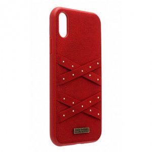 Чохол Polo Abbott червоний для iPhone XR