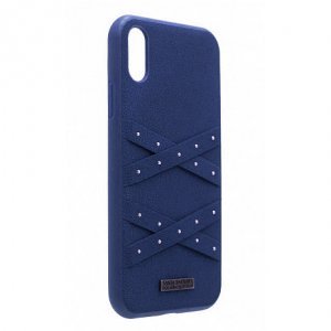 Чохол Polo Abbott синій для iPhone XS Max