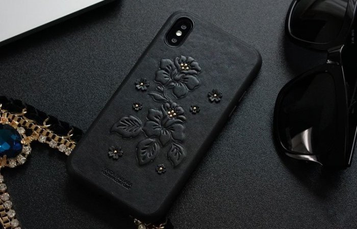 Кожаный чехол Polo Azalea черный для iPhone X/XS Кожаный чехол Polo Azalea черный для iPhone X/XS
