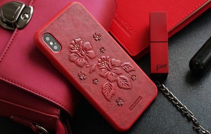 Шкіряний чохол Polo Azalea червоний для iPhone X/XS Шкіряний чохол Polo Azalea червоний для iPhone X/XS