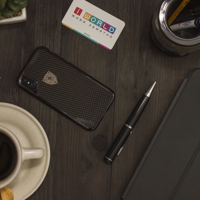 Чехол Polo Rev чёрный для iPhone X/XS Чехол Polo Rev чёрный для iPhone X/XS