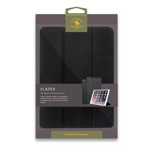 Чохол (книга) Polo Cross Leather Slater чорний для iPad Mini 5