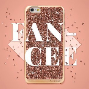 Чехол с блестками Prodigee Fancee розовый для iPhone 6/6S