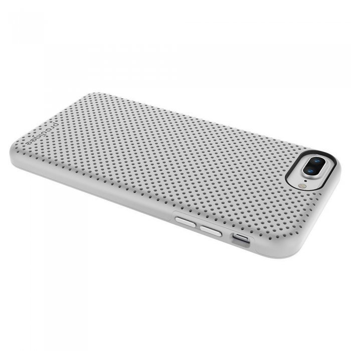 Перфорированный чехол Prodigee Breeze серебристый для iPhone 8 Plus/7 Plus Перфорированный чехол Prodigee Breeze серебристый для iPhone 8 Plus/7 Plus