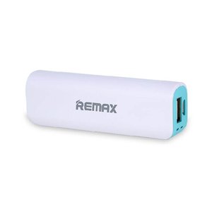Внешний аккумулятор Remax Mini White Power Bank 2600мАч зелёный