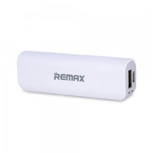 Зовнішній акумулятор Remax Mini White Power Bank 2600мАч сріблястий