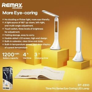 Лампа Remax Time Pro Series біла (RT-E510)