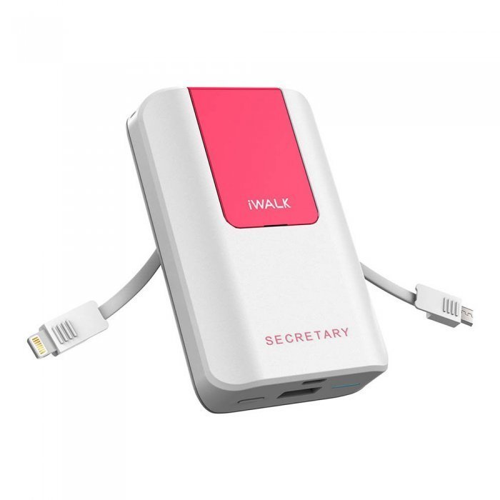 Внешний аккумулятор iWalk Secretary 10,000mAh белый Внешний аккумулятор iWalk Secretary 10,000mAh белый