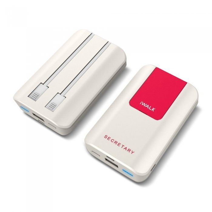 Внешний аккумулятор iWalk Secretary 10,000mAh белый Внешний аккумулятор iWalk Secretary 10,000mAh белый
