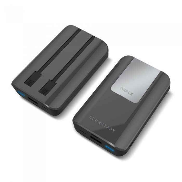 Внешний аккумулятор iWalk Secretary 10,000mAh черный Внешний аккумулятор iWalk Secretary 10,000mAh черный