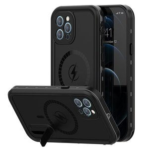 Захисний чохол Shellbox DOT Solid чорний для iPhone 12 Pro Max