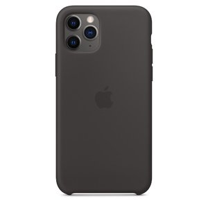 Силиконовый чехол чёрный для iPhone 11 Pro