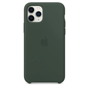 Силиконовый чехол зелёный для iPhone 11 Pro Max