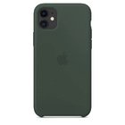 Силиконовый чехол зелёный для iPhone 11