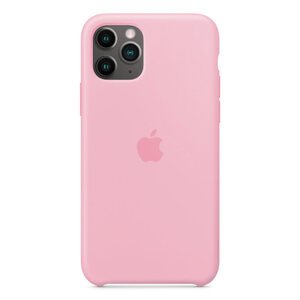 Силиконовый чехол розовый для iPhone 11 Pro