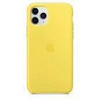 Силиконовый чехол желтый для iPhone 11 Pro