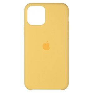 Силиконовый чехол желтый для iPhone 11