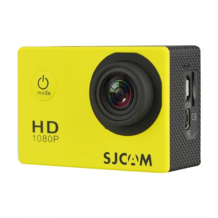 Экшн камера SJCam SJ4000 желтая