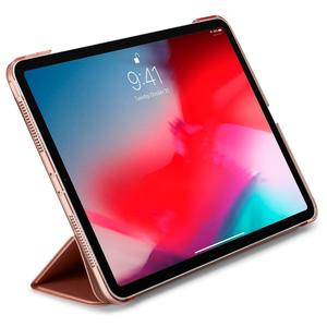 Чехол Spigen Smart Fold розовый для iPad Pro 12.9" (2018)