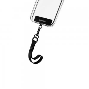 Ремінець Switcheasy 2-in-1 Utility Strap+Strap Card 20mm чорний для iPhone (MPHIPH218BK23)