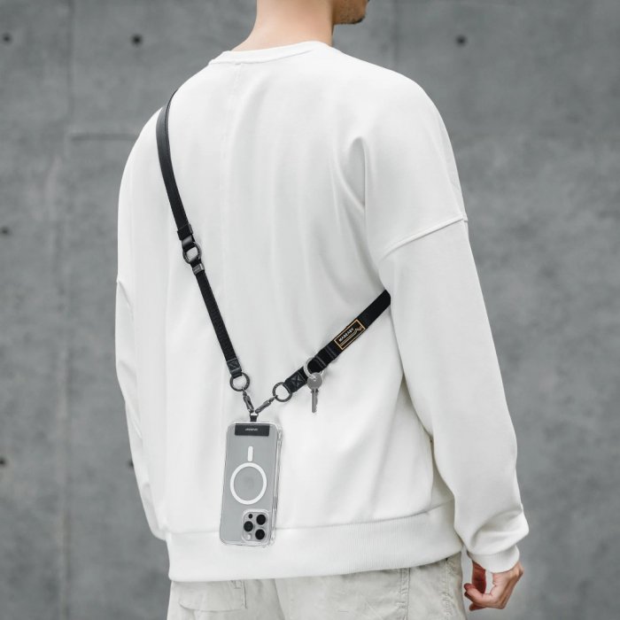 Ремінець Switcheasy 2-in-1 Utility Strap+Strap Card 20mm чорний для iPhone (MPHIPH218BK23) Ремінець Switcheasy 2-in-1 Utility Strap+Strap Card 20mm чорний для iPhone (MPHIPH218BK23)