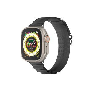 Ремінець Switcheasy Active Sport G-hook чорний для Apple Watch 42/44/45/49mm (MAW459160BK23)