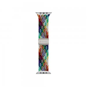 Нейлоновий ремінець Switcheasy Candy Braided Pride для Apple Watch 40/41/42mm (SAW341237PR24)