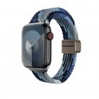 Нейлоновий ремінець Switcheasy Candy Braided синій для Apple Watch 44/45/46/49mm (SAW459237OE24)