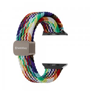 Нейлоновий ремінець Switcheasy Candy Braided Pride для Apple Watch 44/45/46/49mm (SAW459237PR24)