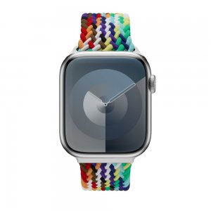 Нейлоновий ремінець Switcheasy Candy Braided Pride для Apple Watch 44/45/46/49mm (SAW459237PR24)