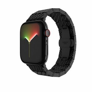 Ремінець Switcheasy Carbon Fiber Band чорний для Apple Watch 42/44/45/49mm (MAW245035BK22)