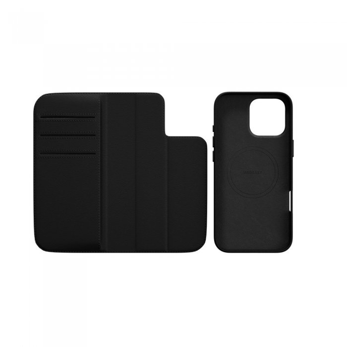 Чохол-книжка з підставкою Switcheasy Card Folio M чорний для iPhone 16 Pro Max (MPH67P263BK24) Чохол-книжка з підставкою Switcheasy Card Folio M чорний для iPhone 16 Pro Max (MPH67P263BK24)