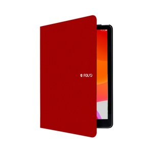 Чехол с держателем для стилуса SwitchEasy CoverBuddy Folio красный для iPad 7/8/9