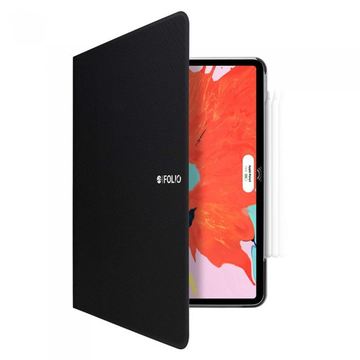 Чехол с держателем для стилуса Switcheasy CoverBuddy Folio черный для iPad Pro 12.9" (2018)