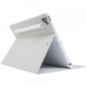 Чехол с держателем для стилуса SwitchEasy CoverBuddy Folio серый для iPad Pro 9.7"