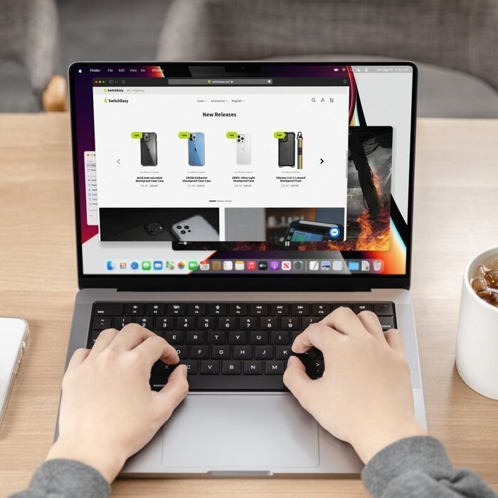 Захисна плівка для екрану Switcheasy EasyVision прозора для Macbook Air 15" (SMBA15055TR23) Захисна плівка для екрану Switcheasy EasyVision прозора для Macbook Air 15" (SMBA15055TR23)