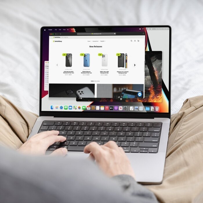 Захисна плівка для екрану Switcheasy EasyVision прозора для Macbook Air 15" (SMBA15055TR23) Захисна плівка для екрану Switcheasy EasyVision прозора для Macbook Air 15" (SMBA15055TR23)