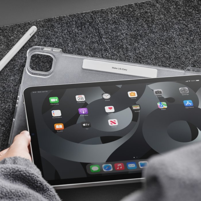 Чохол Switcheasy Facet сірий для iPad Air 13 (2025-2024)/iPad Pro 12.9 (2022~2018) (MPD212204SI23) Чохол Switcheasy Facet сірий для iPad Air 13 (2025-2024)/iPad Pro 12.9 (2022~2018) (MPD212204SI23)