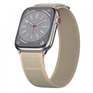 Нейлоновий ремінець Switcheasy Flex Woven бежевий для Apple Watch 38/40/41mm (SAW341161SI23)